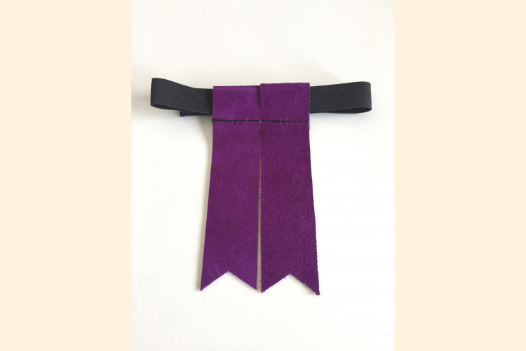 Kilt Flashes for Scottish Hose - Purple Option