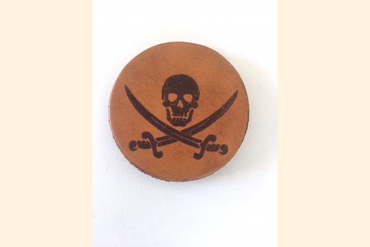 Pirate Magnet with White Background