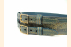Kilt Belt Green Leather Double Buckle Right Side View