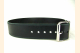 Black Leather Belt, 1 1/2 Inches Wide