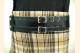 Kilt Belt Double Buckle Belt Black Leather Belt Basic Double Buckle Kilt Belt