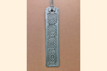 Celtic Bookmark, Something Blue for Bride for Kilt Wedding, Bride Gift from Bridesmaid,