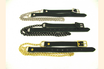 Sporran Belt with Chain, Leather Chain Belt for Scottish Kilt, Wear at Festival or Kilt Wedding, Gift for Husband, Brother, Dad,