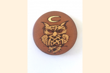 Owl Magnet, Celtic Kitchen Decor, Housewarming Gift, Best Friend Gift,