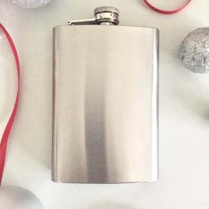 Hip Flask Stainless Steel 8 Ounce