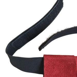 Purple Suede Garter Flashes for Kilt Hose