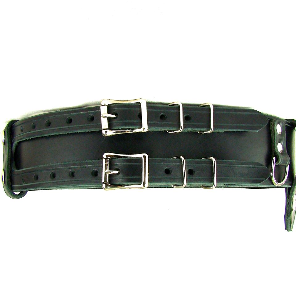 新品 MAISON EUREKA d-ring tape belt ブラック Kilt Belt, Double Buckle, Utility Belt with D Ring Storage, | Holy