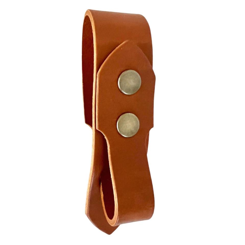 Festival Ready Leather Tankard Strap, Light Brown Leather