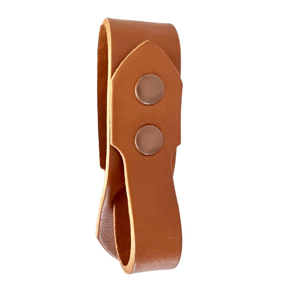 Festival Ready Leather Tankard Strap, Light Brown Leather