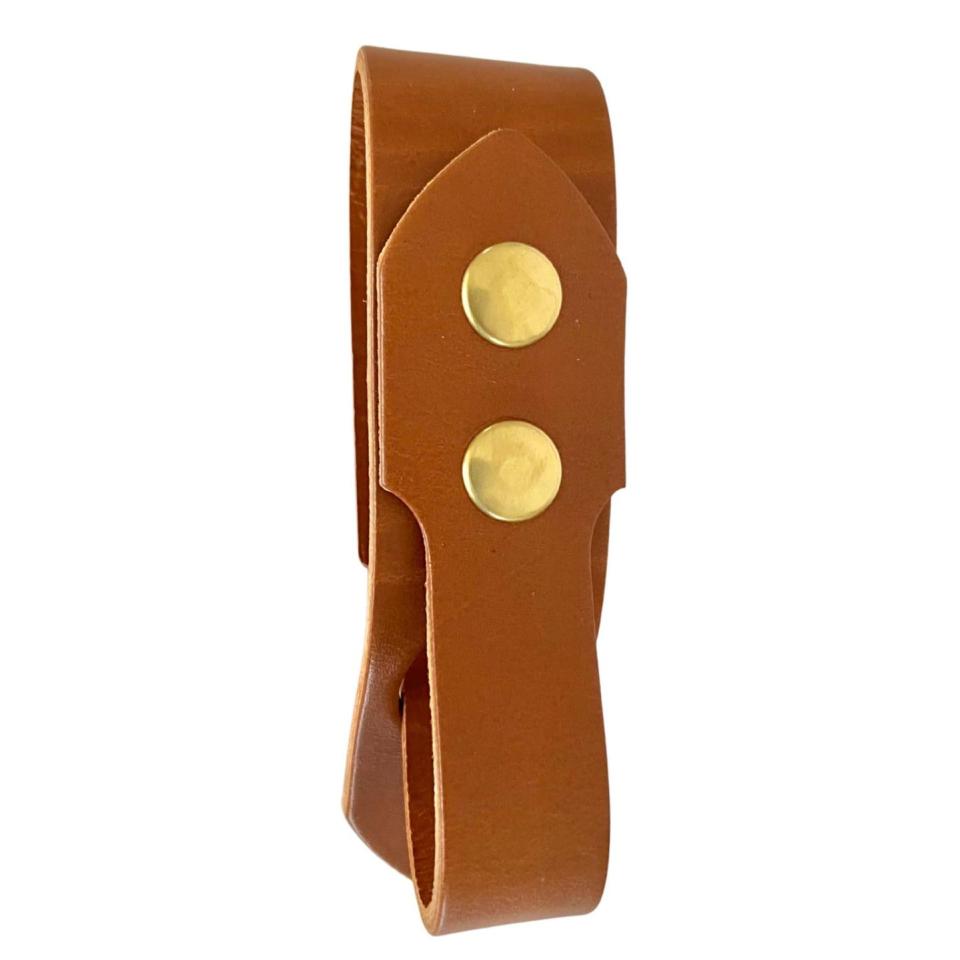 Festival Ready Leather Tankard Strap, Light Brown Leather