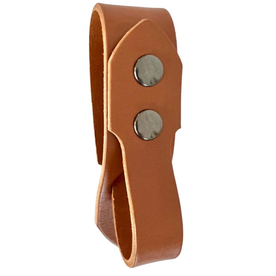 Festival Ready Leather Tankard Strap, Light Brown Leather