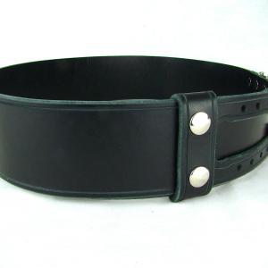 Kilt Belt Double Buckle Belt Black Leather Belt Basic Double Buckle Kilt Belt