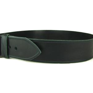 Belt Black Leather Belt Wide Belt Kilt Belt Double Bar Buckle