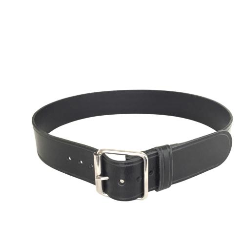 Kilt Belt, 2 Inch Width for Narrow Kilt Belt loops, Black Leather